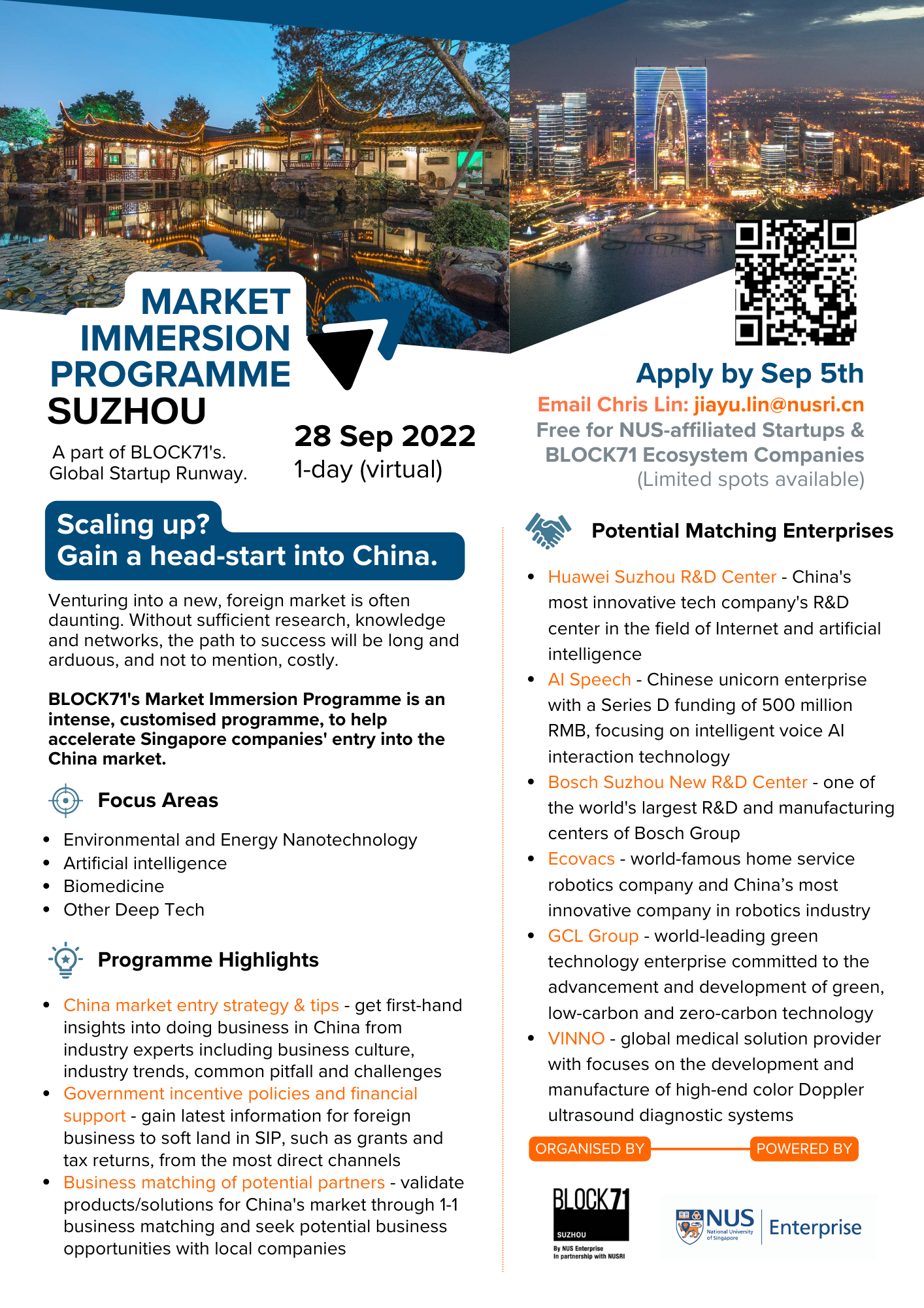Market Immersion Programme: Suzhou, China